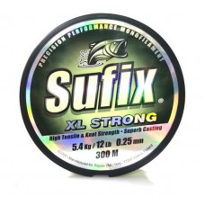 LINHA SUFIX XL STRONG 300MT 0.25MM/LEMON GREEN