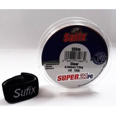 LINHA SUFIX SUPER 21 FC 100% FLUOROCARBON 0.30MM 100M