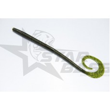 YAMAMOTO CURLY TAIL WORM 12´´ 110-05-208 WATERMELON/BLKE RED