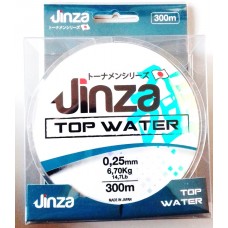 LINHA JINZA TOP WATER 0.25MM 300MT